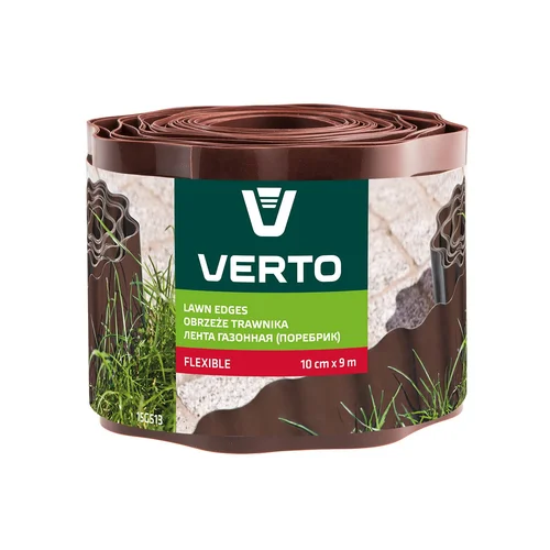 VERTO vejos krašto juosta 10 cm x 9 m, ruda image 1