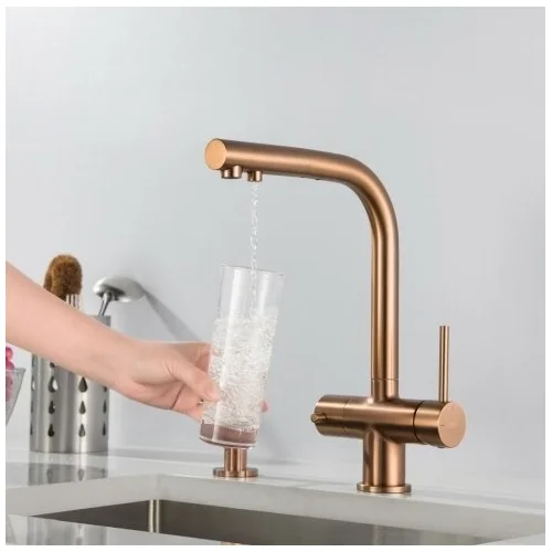 Blue Water APALA virtuvinis maišytuvas vario spalvos su dušu filtrui image 3