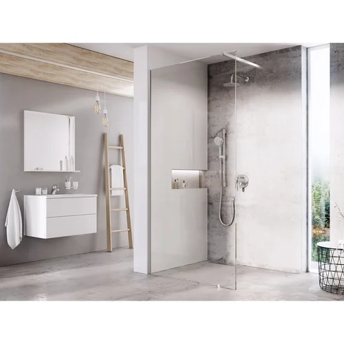 Ravak Walk-In Wall Set, 110 cm Chromas ir Skaidrus stiklas image 1