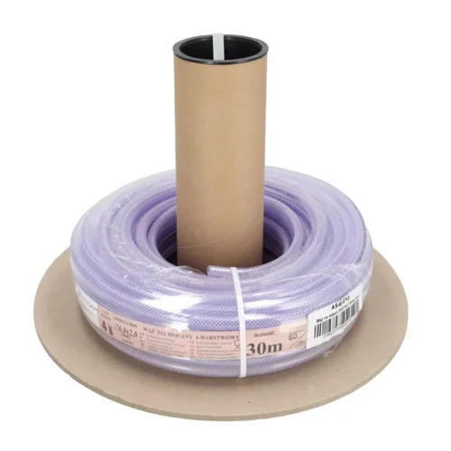 PANSAM A540210 PVC oro žarna ritėje 6x10 mm, 30 m image 1