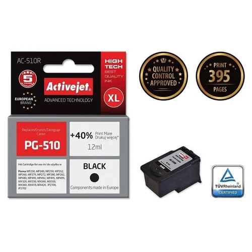 ActiveJet Canon AC-510R Juoda kasetė 12 ml image 1