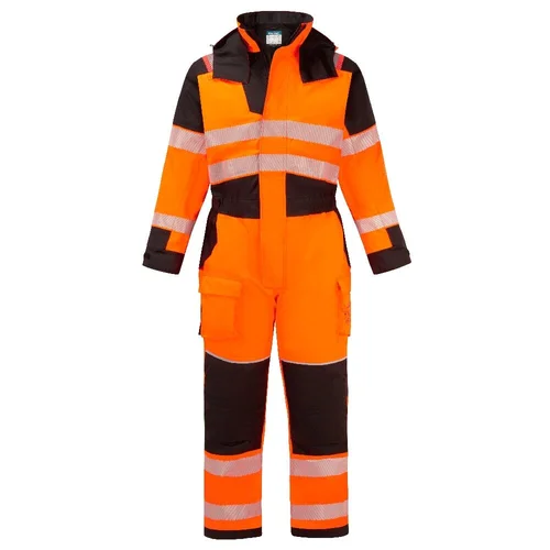 PORTWEST FR516 Hi-Vis žieminis kombinezonas L Orange/Black image 3