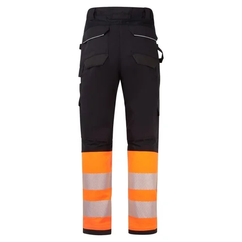 PORTWEST FR452 Darbo kelnės 1 klasė, 36, Orange/Black image 2