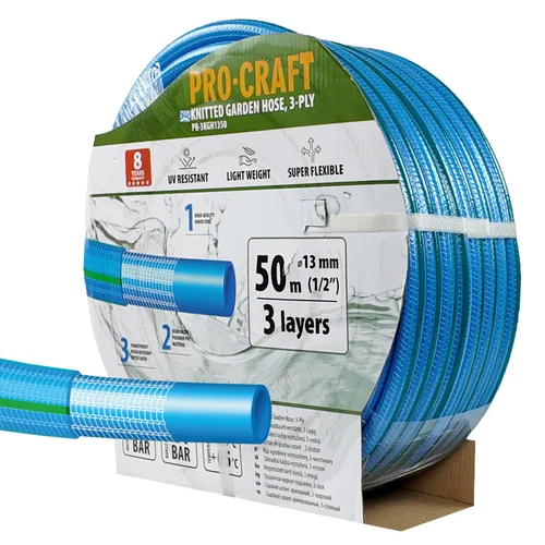 ProCraft PR-3KGH1350 Sodo žarna 3 sluoksniai 1/2" 50 m image 1