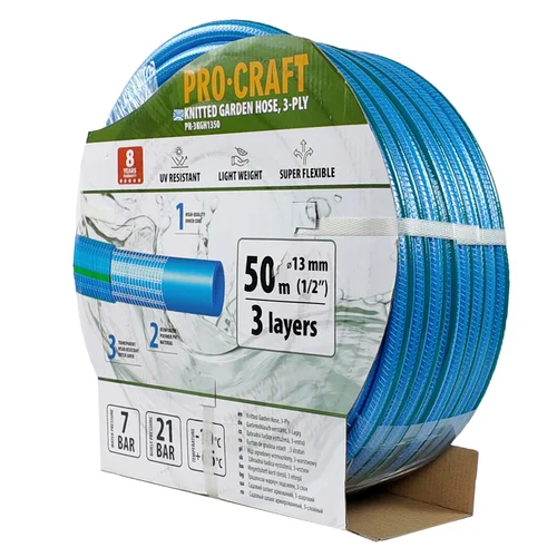 ProCraft PR-3KGH1350 Sodo žarna 3 sluoksniai 1/2" 50 m image 3