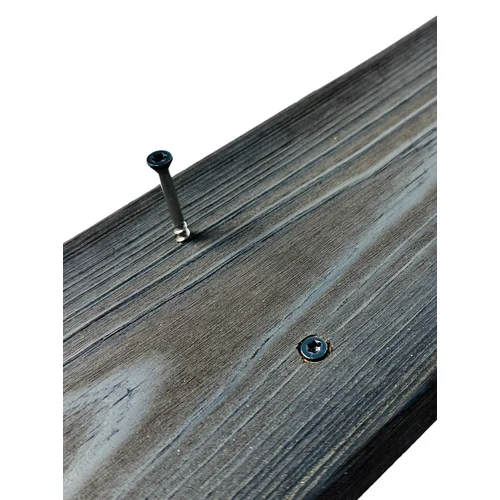 Medsraigtis A2 su dažyta galvute, 4,3 x 45 mm antracito spalva (Nerūdijantis) image 2