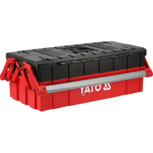 YATO YT-08977 plastikinė dėžė įrankiams, 3 skyrių image 2