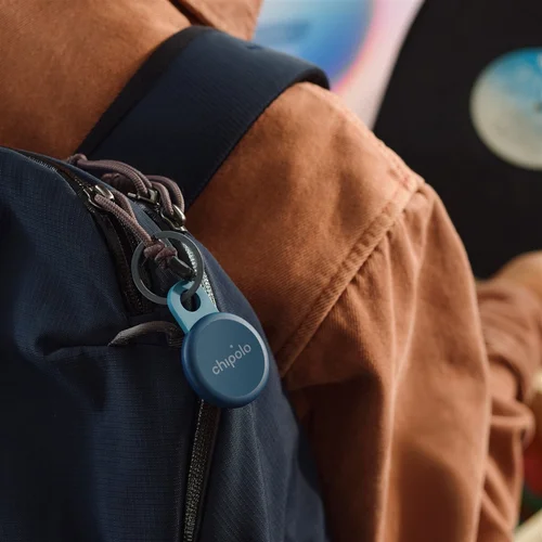 Chipolo LOOP – Įkraunamas Bluetooth sekiklis, silikoninė kilpa, iOS & Android, Mėlyna image 1
