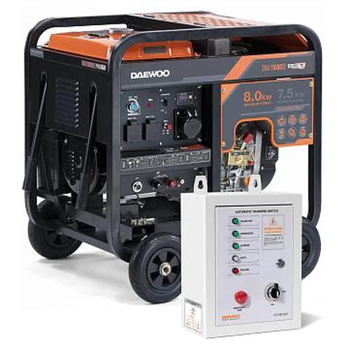 DAEWOO DDAE 11000XE Dyzelinis generatorius 7.5kW ATS15-DDAE image 1