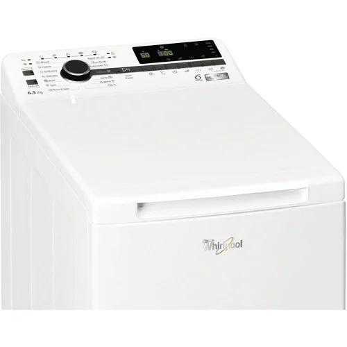 Whirlpool TDLRB 65242BS EU/N, iš viršaus pakraunama, 6,5 kg, Balta image 2
