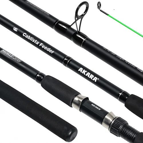 AKARA Cablista AC-330 dugninė meškerė, 3 dalių, 3,30 m image 1