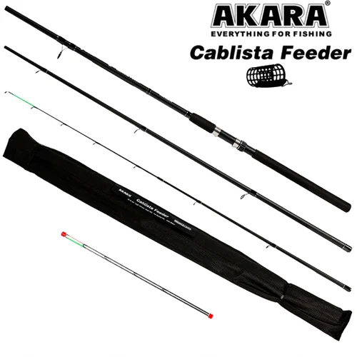 AKARA Cablista AC-330 dugninė meškerė, 3 dalių, 3,30 m image 3