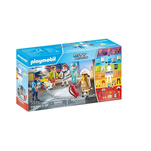 Playmobil Konstruktorius My Figures: Rescue Team 71400 59-dalių image 1