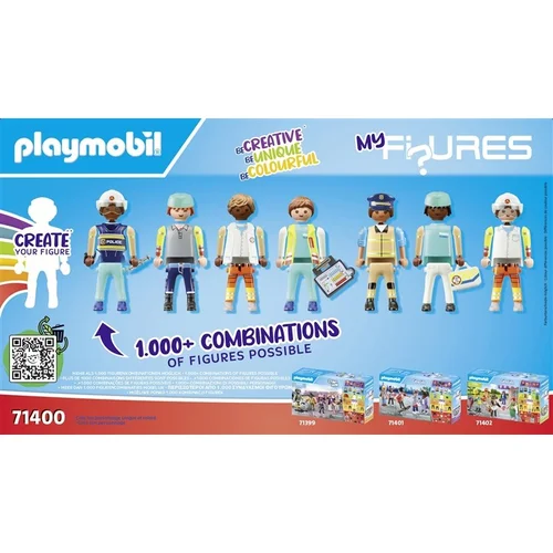 Playmobil Konstruktorius My Figures: Rescue Team 71400 59-dalių image 3