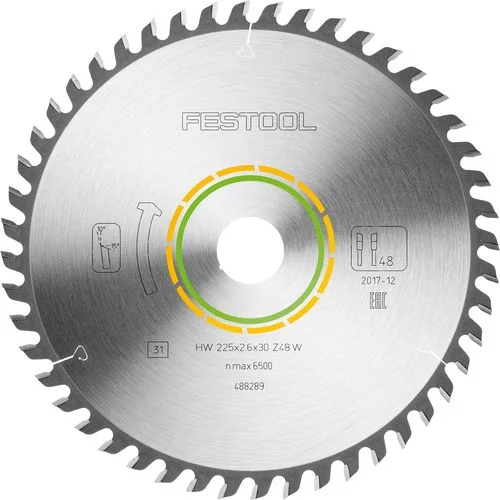Festool HW 225x2,6x30 W48 WOOD FINE CUT image 2