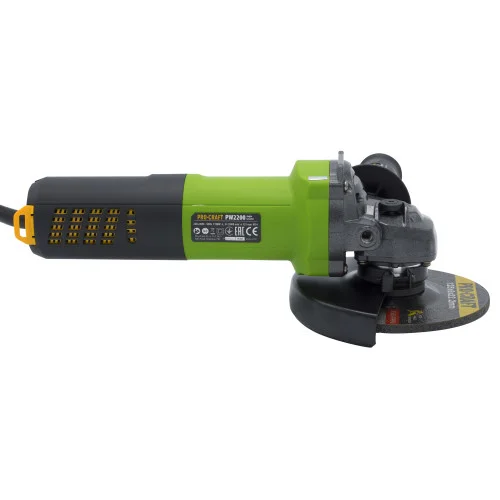 ProCraft PW2200 Elektrinis kampinis šlifuoklis 1100 W 125 mm image 3