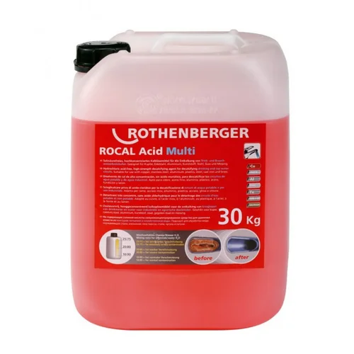 ROCAL ACID Multi nukalkinimo koncentratas 30 kg Rothenberger image 2