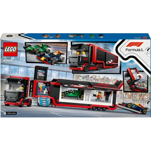 LEGO Miesto F1 sunkvežimis RB20 AMR24, 1086 vnt. image 2