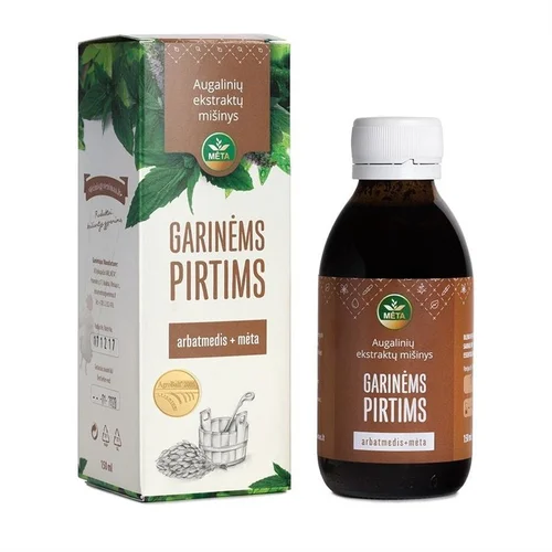 MĖTA Garinės pirties arbatmedžių ir mėtų ekstraktas, 150 ml image 1