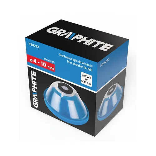 GRAPHITE 55H223 Dulkių sugėriklis 4–10 mm grąžtui image 2