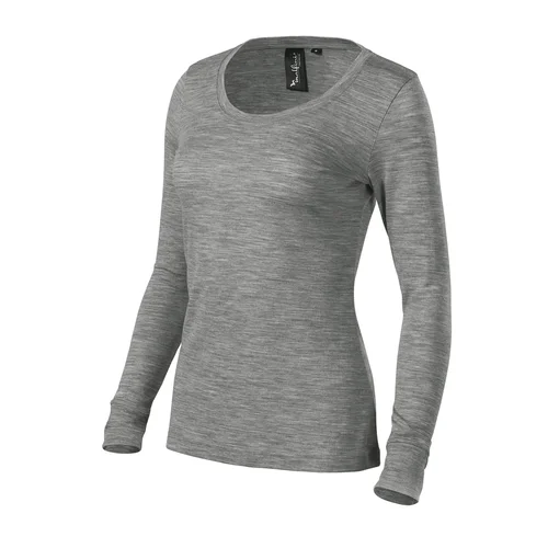 Moteriški merino vilnos marškinėliai MALFINI 160 - XL, Juoda image 1