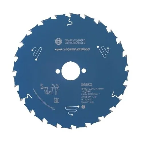 Bosch Expert for Construct Wood pjovimo diskas 190x30x2,0 mm Z24 image 1