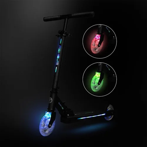 Spokey Glow-Go Paspirtukas, Juoda image 2