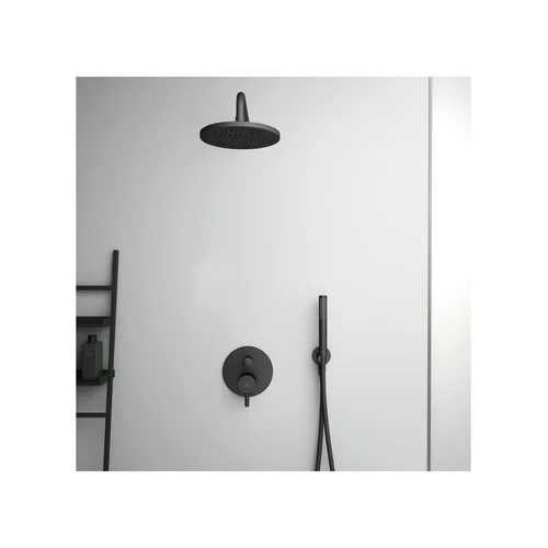Ideal Standard B9445XG sieninis galvos laikiklis, 400 mm, juoda matinė image 2