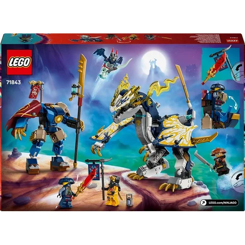 LEGO Ninjago Rogue’s Mech Dragon Rider 71843 image 2