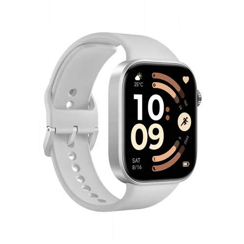 Xiaomi Redmi Watch 6 išmanusis laikrodis, sidabrinė spalva image 2