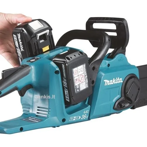 Makita DUC303PT2 akumuliatorinis grandininis pjūklas, 18V, 2x5.0Ah image 2