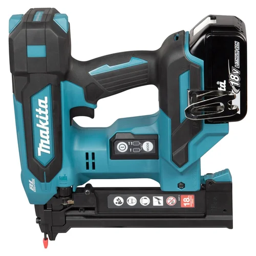 Makita DST630ZJ, 18 V akumuliatorinis siaurų kablių kabiakalis image 2