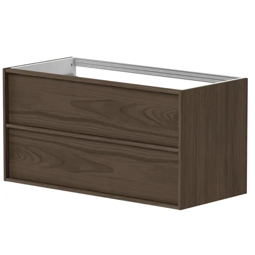 Kame HOME BU/10-3DR/N07-HM Spintelė po praustuvu 100 cm Rudo ąžuolo faneruotė image 1
