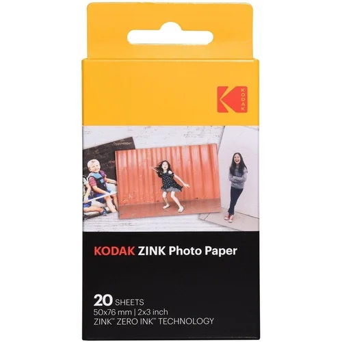 Kodak ZINK Ink momentinės fotoplokštelės, 20 vnt. image 1