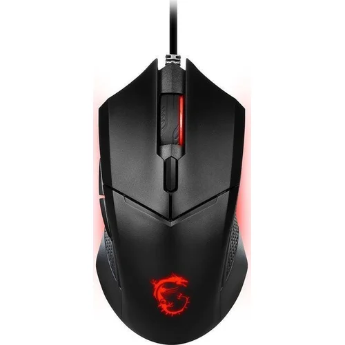 MSI Clutch GM08 Žaidimų pelė Juoda image 1