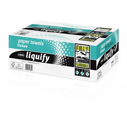 Liquify PT3 Popieriniai rankšluoščiai lapeliais, Satino image 2