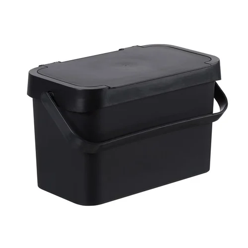 Šiukšliadėžė bio atliekų juoda 5L image 1