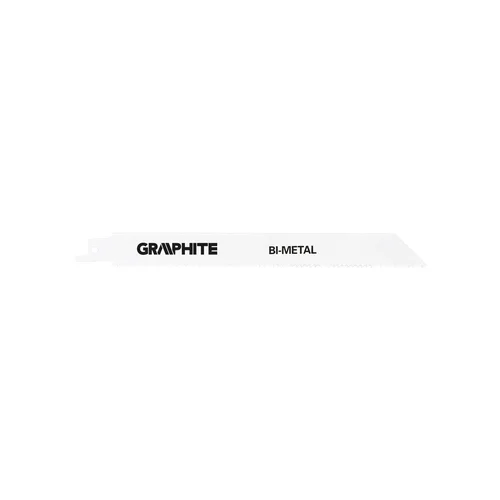 GRAPHITE Tiesinio pjūklo geležtė BIM 225x20x0.9 mm 18TPI image 1