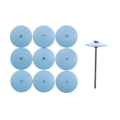 PROXXON Elastiniai gaubti poliravimo diskeliai Ø22 mm (10 vnt.) image 1