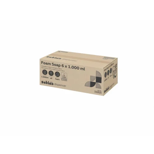 Satino Foam Soap SF1 skystas muilas, 1000 ml, 6 vnt image 3