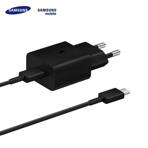 Samsung EP-TA1510 USB Type C įkroviklis Juoda image 1
