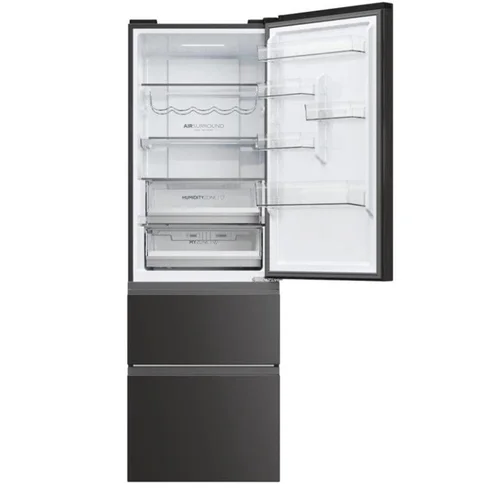 Haier HTW5618ENPT Šaldytuvas, 360 L, Juoda, Apačioje image 2