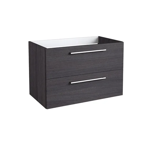 KAMĖ Duet Pakabinama spintelė 80 cm tamsaus ąžuolo image 1