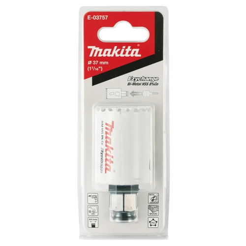 Makita E-03757 EZYCHANGE Bi-Metal gręžimo karūna 37mm image 3