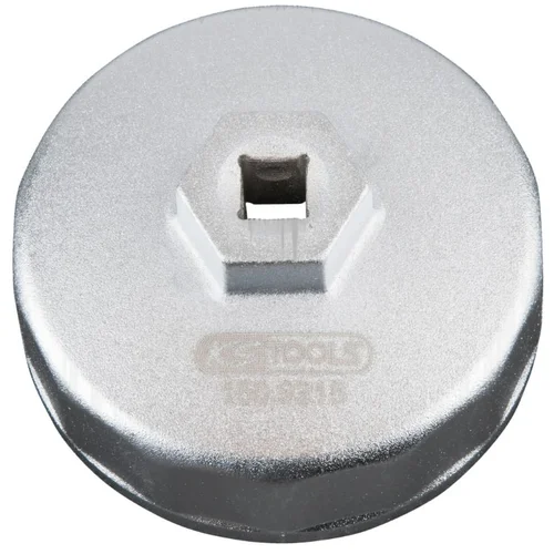 KS Tools 3/8" alyvos filtro raktas, 74,2 mm, 14 griovelių image 3