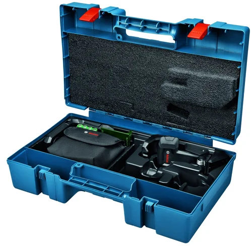 Bosch GLL 2-15 G linijinis lazerinis nivelyras, 4x1,5V AA, LB10, DK10 image 2