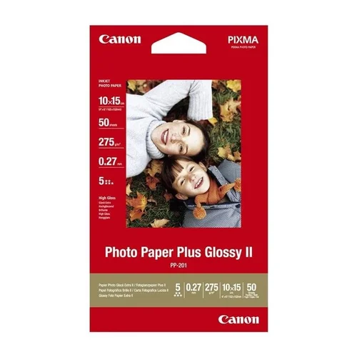 Fotopopierius Canon PP-201, blizgus, 10 x 15 cm image 1