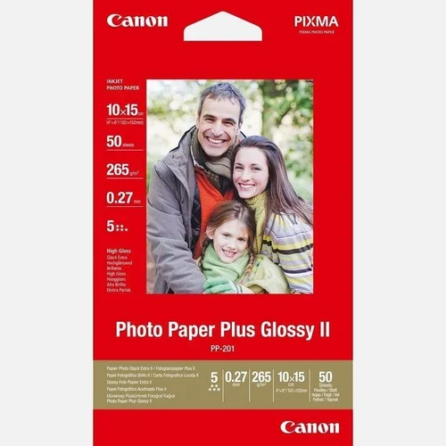 Fotopopierius Canon PP-201, blizgus, 10 x 15 cm image 3