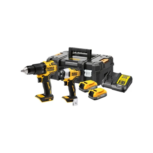 DeWalt DCK2062E2T-QW akumuliatorių įrankių rinkinys, 18V, 2x1.7 Ah image 1