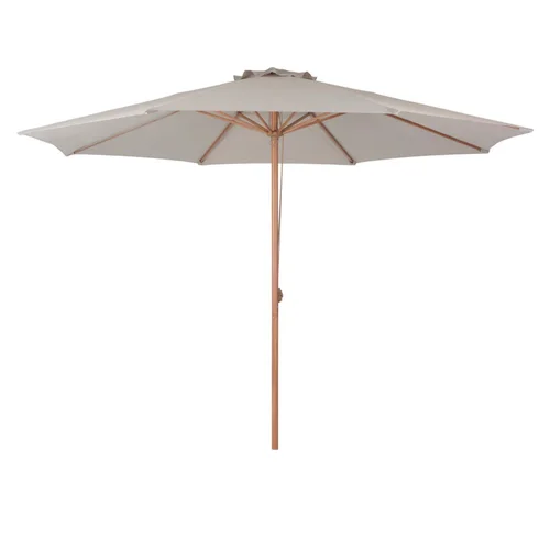 Lauko skėtis ⌀350 x 250 cm, Smėlio image 1